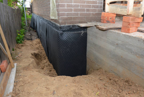 Crawl space vapor barrier installation in Lancing, TN
